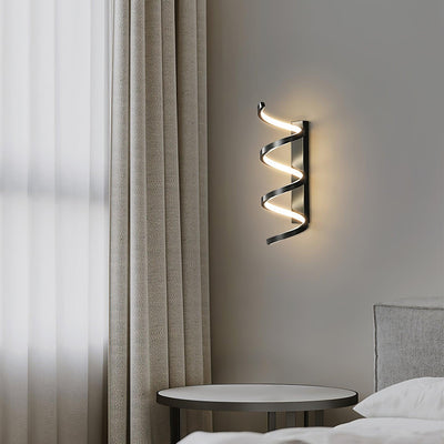 Asilion Nordic Art Spiral Wall Light