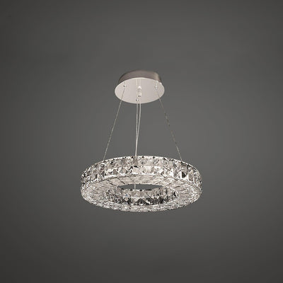 Luxerian Chandelier Crystal Ring Spiridon Luxe