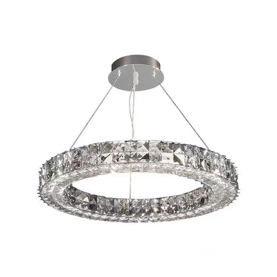 Luxerian Chandelier Crystal Ring Spiridon Luxe