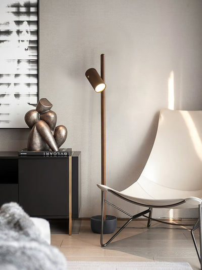 Rinisina Floor Lamp Spotlight Wood