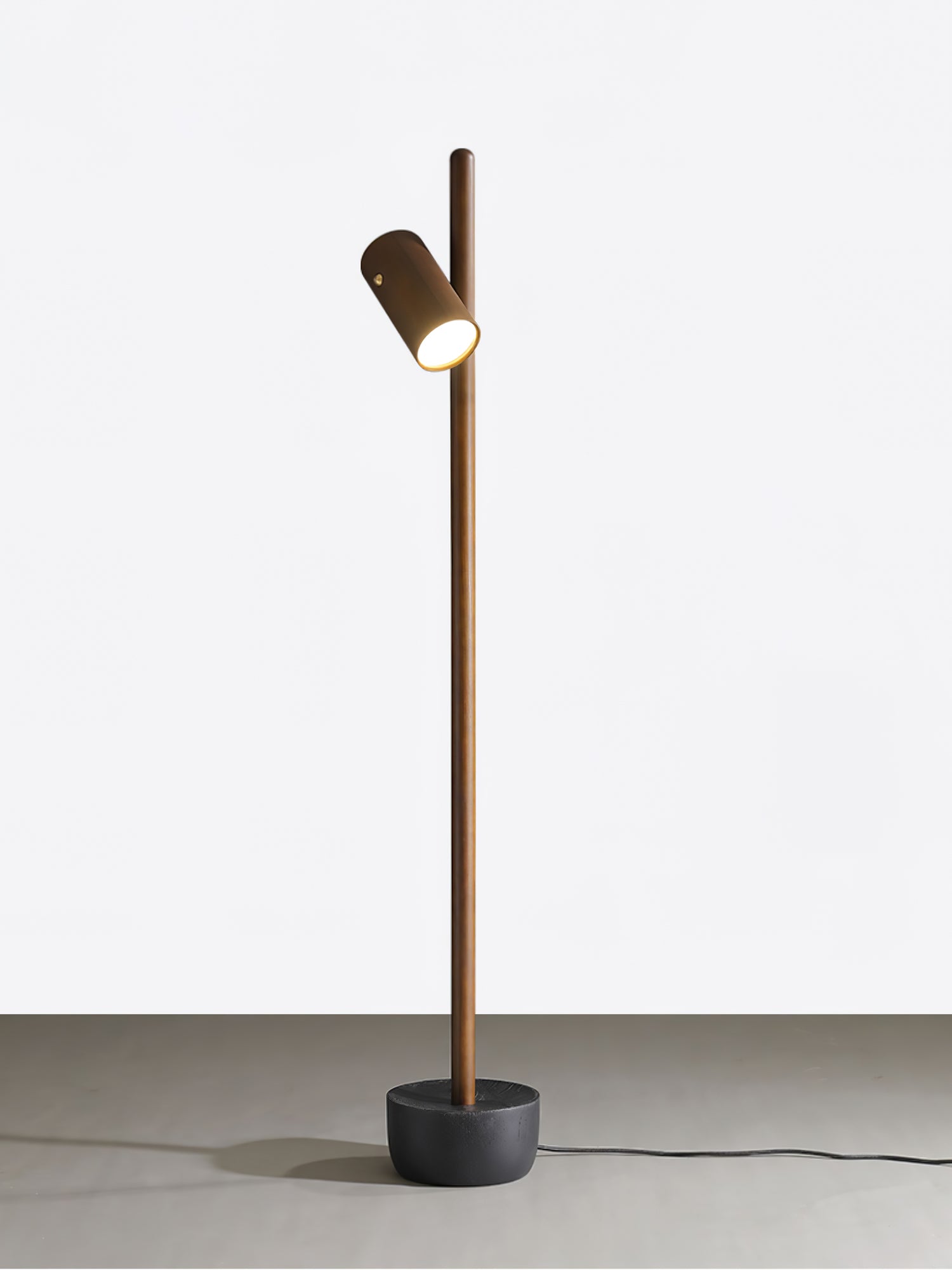 Rinisina Floor Lamp Spotlight Wood