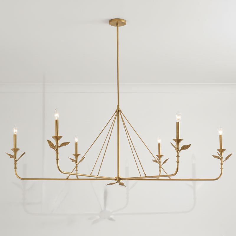 Westgrove Branching Leaf Chandelier