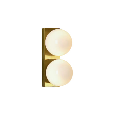 Keswick Opal Globe Wall Lamp