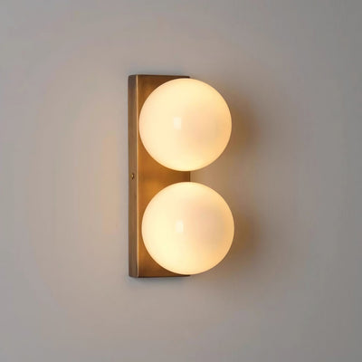 Keswick Opal Globe Wall Lamp
