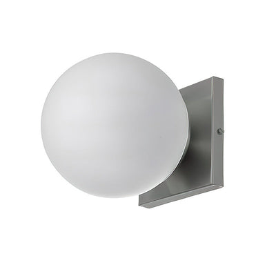 Keswick Opal Globe Wall Lamp