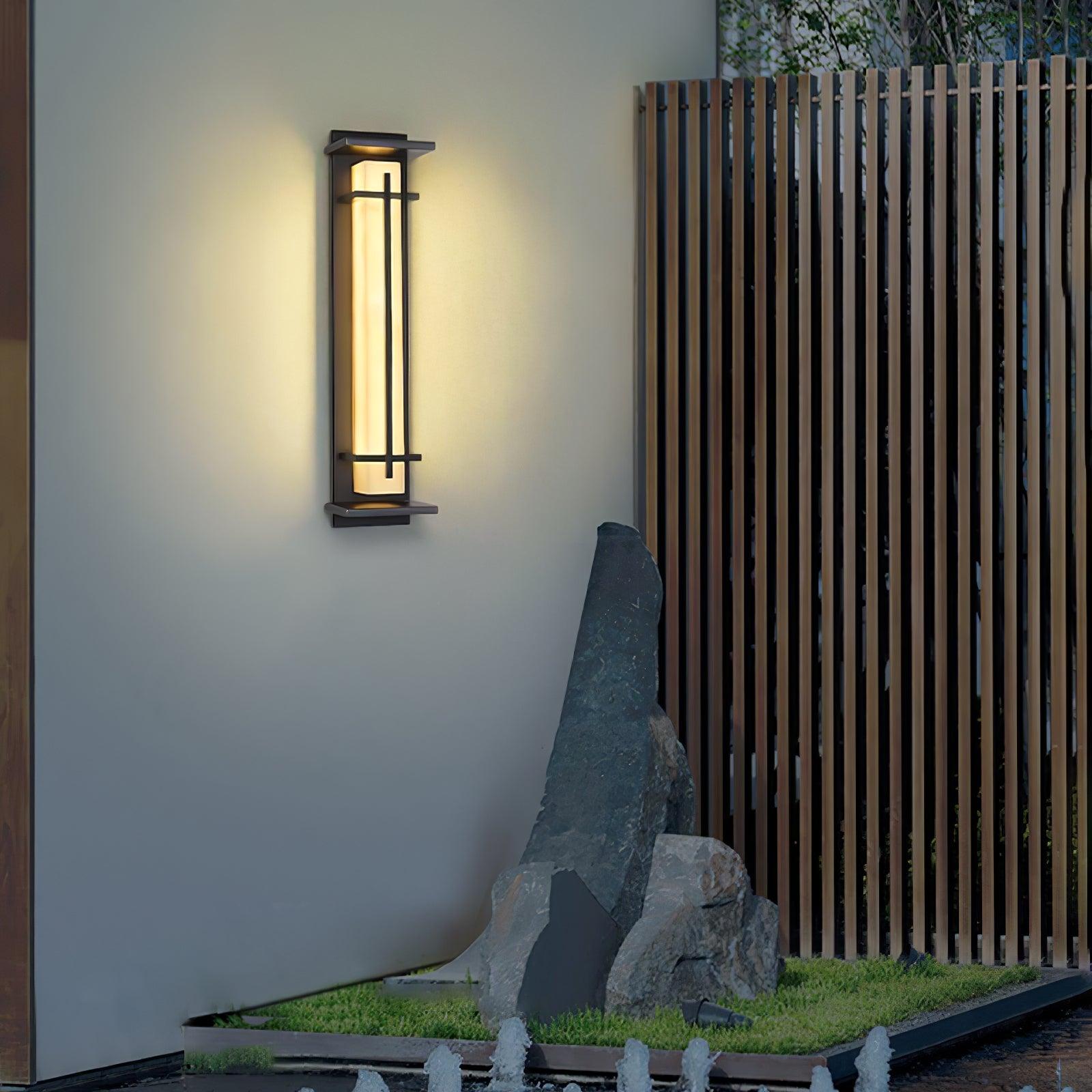 Marcell Alabaster Square Wall Light