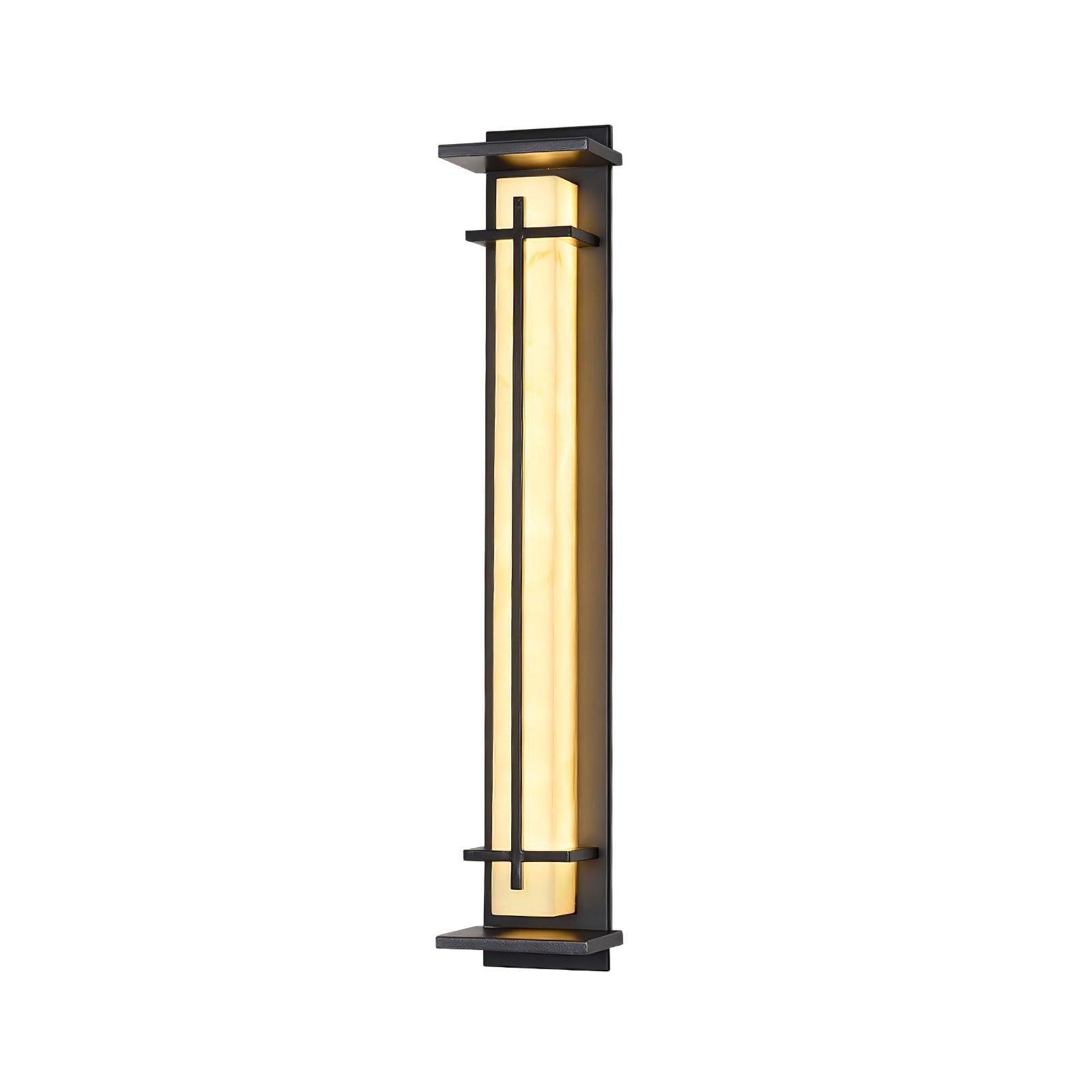 Marcell Alabaster Square Wall Light