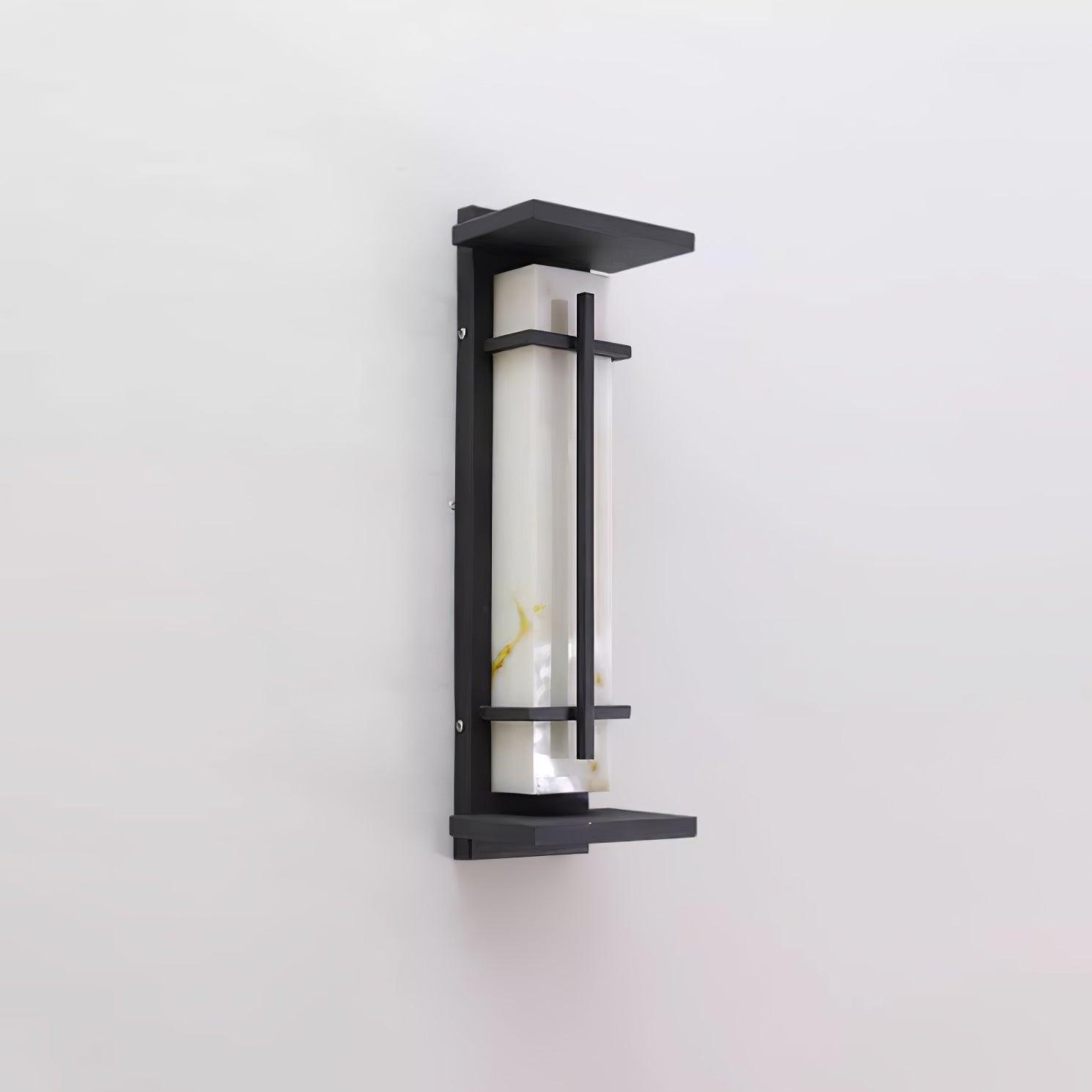 Marcell Alabaster Square Wall Light
