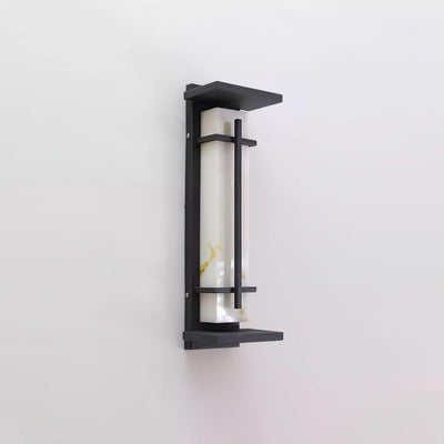 Marcell Alabaster Square Wall Light