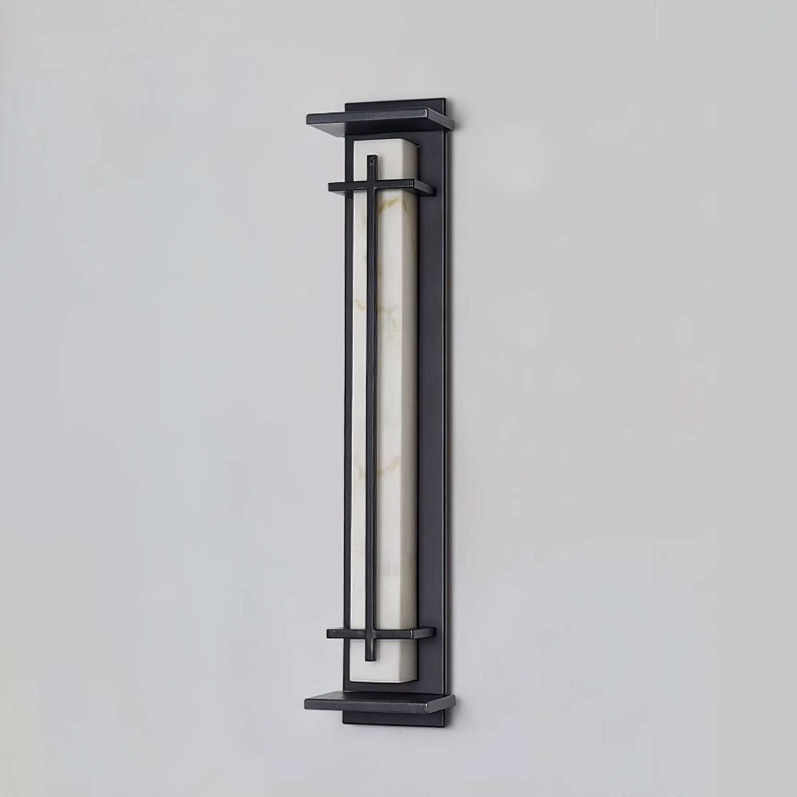 Marcell Alabaster Square Wall Light