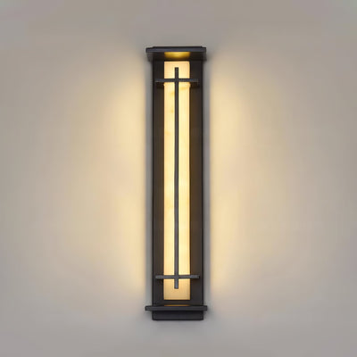 Marcell Alabaster Square Wall Light