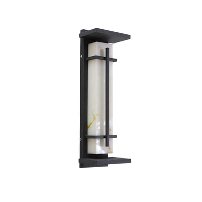 Marcell Alabaster Square Wall Light