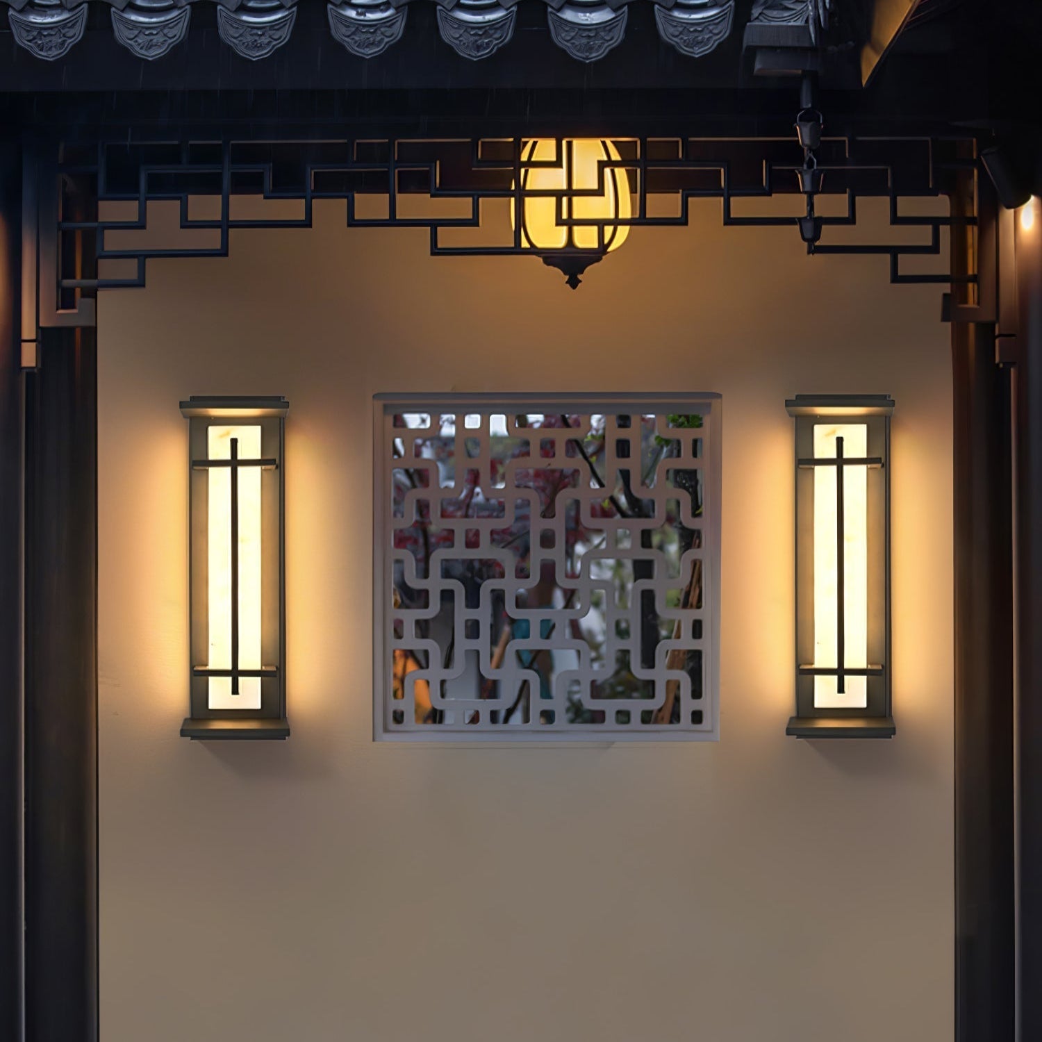 Ray Glass Wall Light