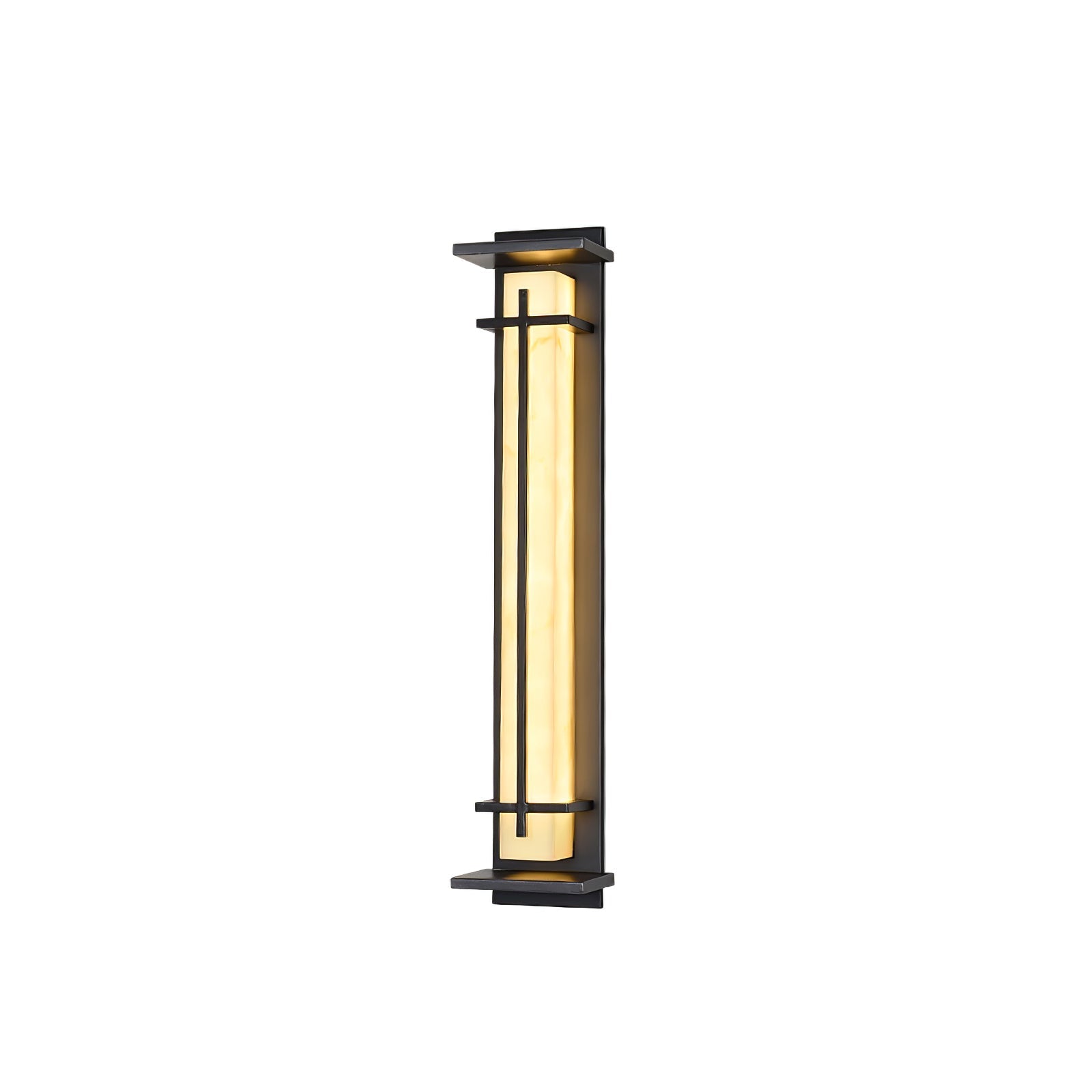 Marcell Alabaster Square Wall Light