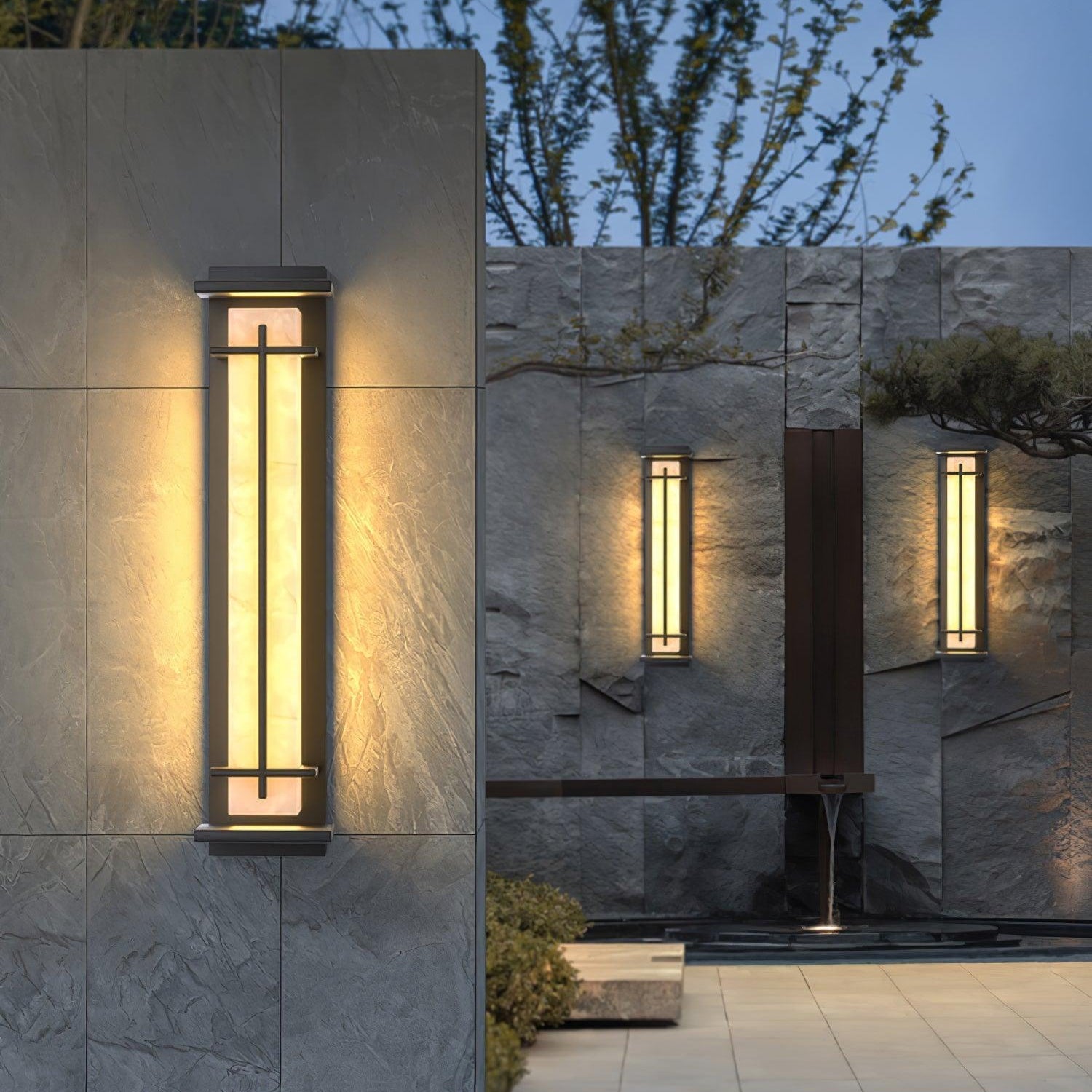 Ray Glass Wall Light