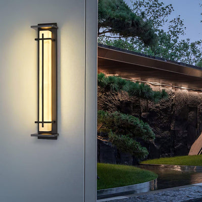 Marcell Alabaster Square Wall Light