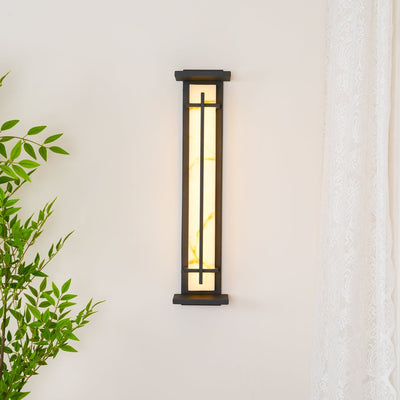 Marcell Alabaster Square Wall Light