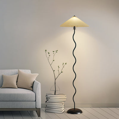 Lioraven Fabric Minimalist Floor Lamp