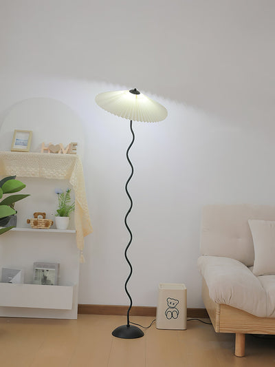 Lioraven Fabric Minimalist Floor Lamp