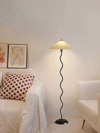 Lioraven Fabric Minimalist Floor Lamp