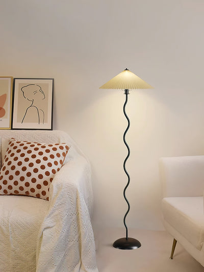 Lioraven Fabric Minimalist Floor Lamp