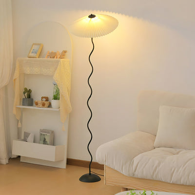 Lioraven Fabric Minimalist Floor Lamp