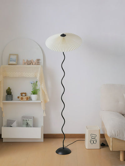 Lioraven Fabric Minimalist Floor Lamp