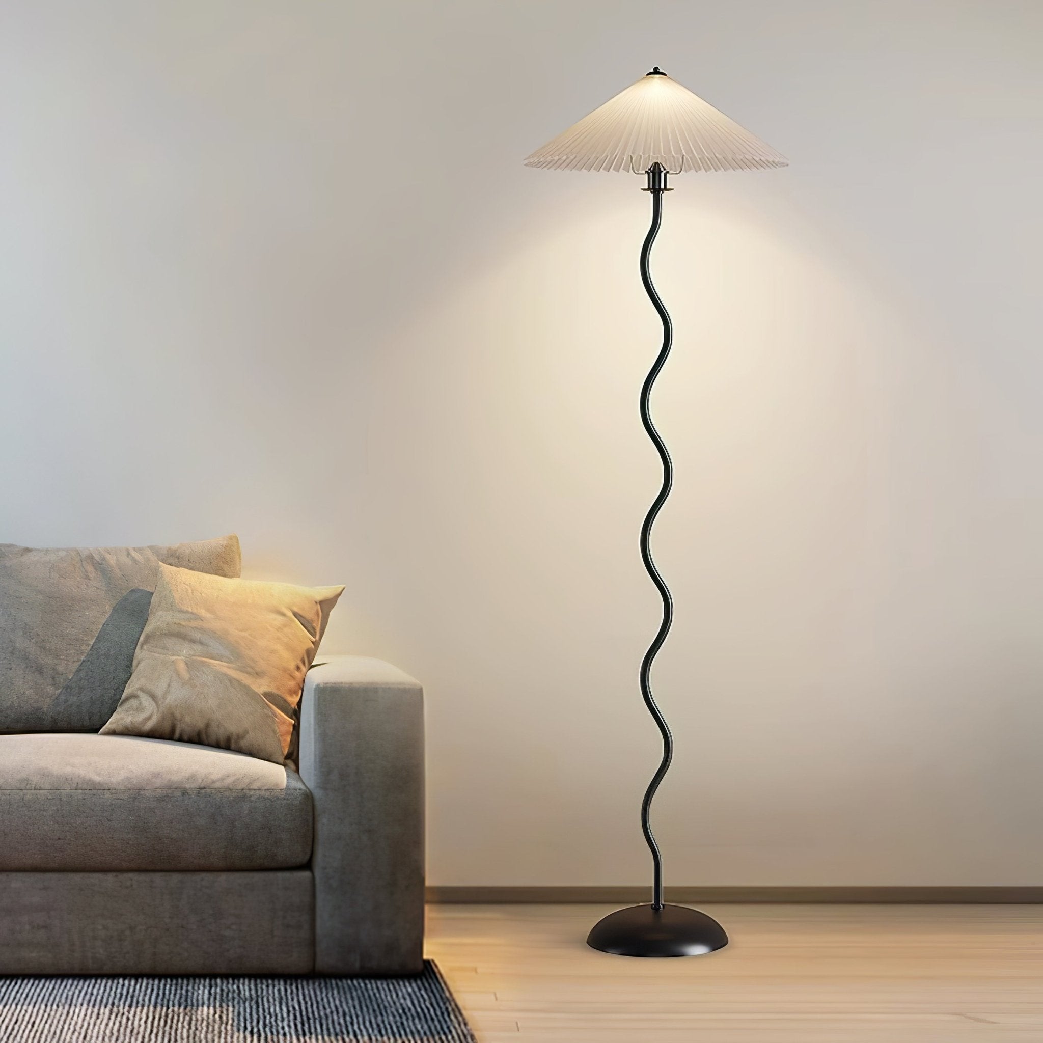 Lioraven Fabric Minimalist Floor Lamp