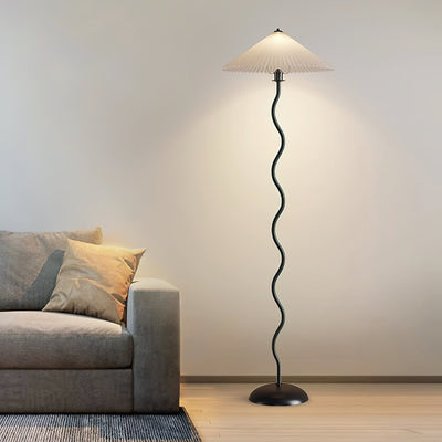 Lioraven Fabric Minimalist Floor Lamp
