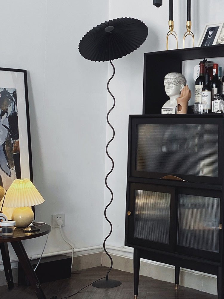 Lioraven Fabric Minimalist Floor Lamp