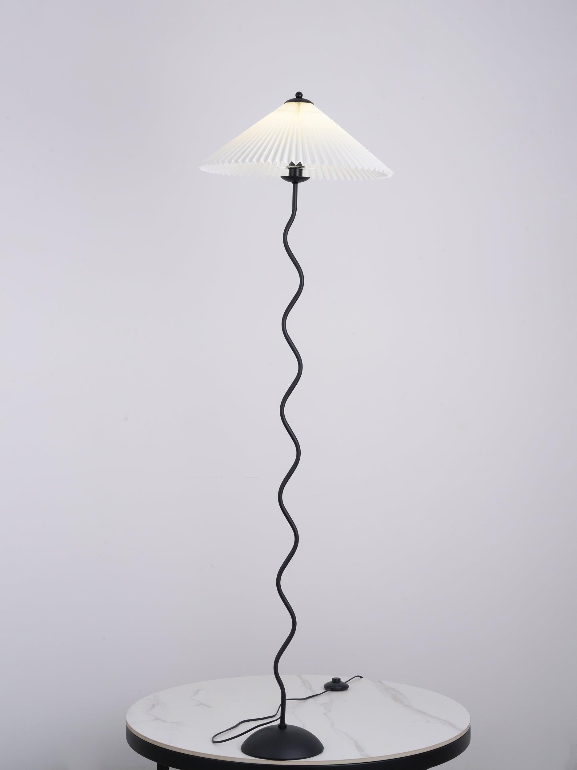Lioraven Fabric Minimalist Floor Lamp