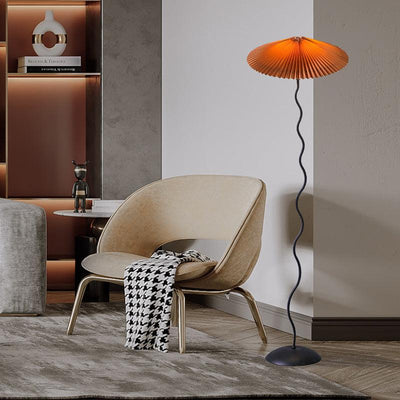 Lioraven Fabric Minimalist Floor Lamp