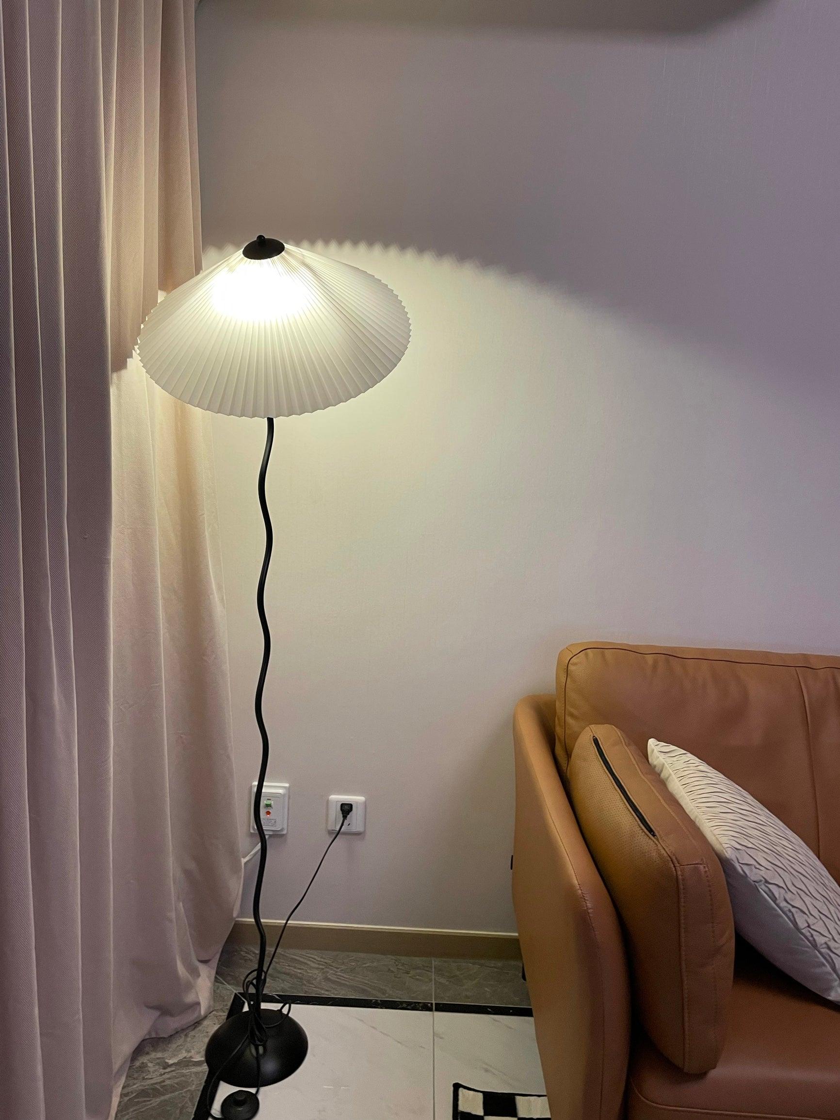 Lioraven Fabric Minimalist Floor Lamp