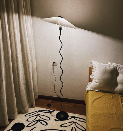Lioraven Fabric Minimalist Floor Lamp