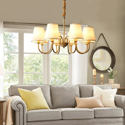 Dalen Traditional Stacey Fabric Chandelier