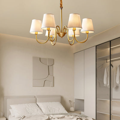 Dalen Traditional Stacey Fabric Chandelier