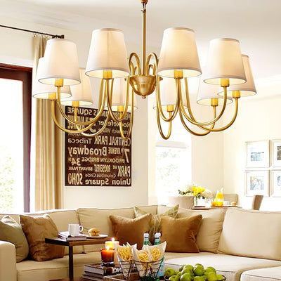 Dalen Traditional Stacey Fabric Chandelier
