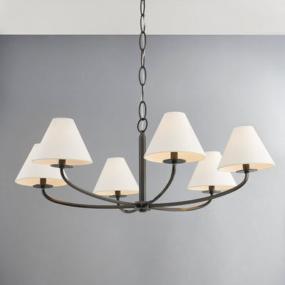 Linenena Fabric Chandelier