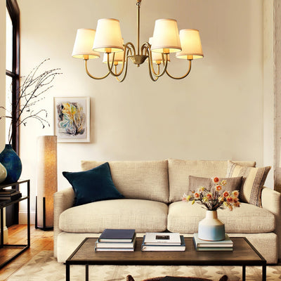 Dalen Traditional Stacey Fabric Chandelier