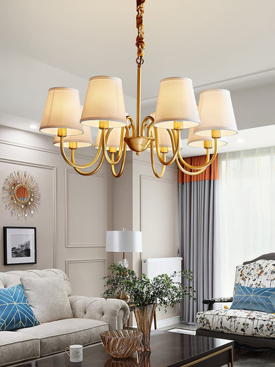 Dalen Traditional Stacey Fabric Chandelier