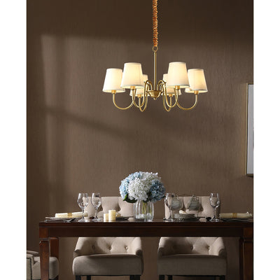 Dalen Traditional Stacey Fabric Chandelier
