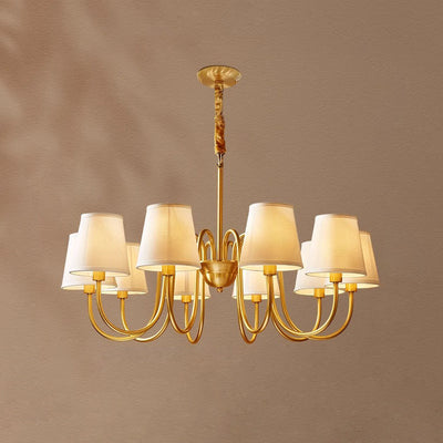 Dalen Traditional Stacey Fabric Chandelier