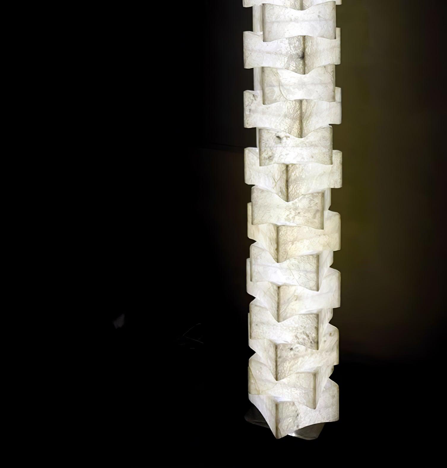Sostix Alabaster Floor Lamp