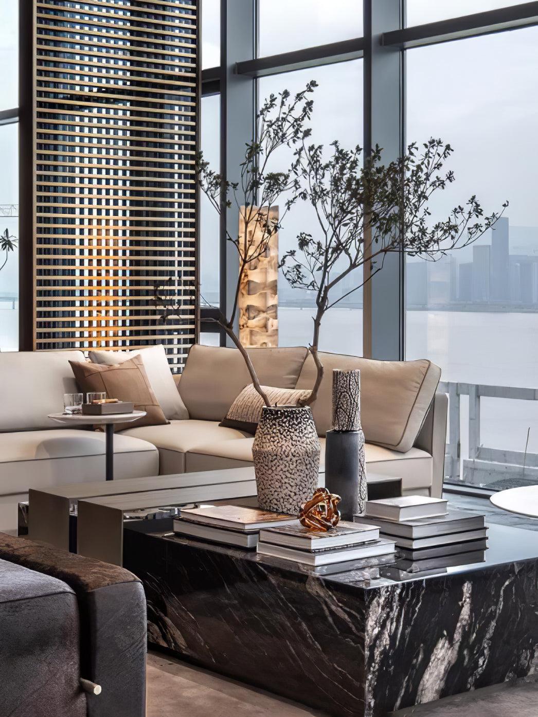 Sostix Alabaster Floor Lamp