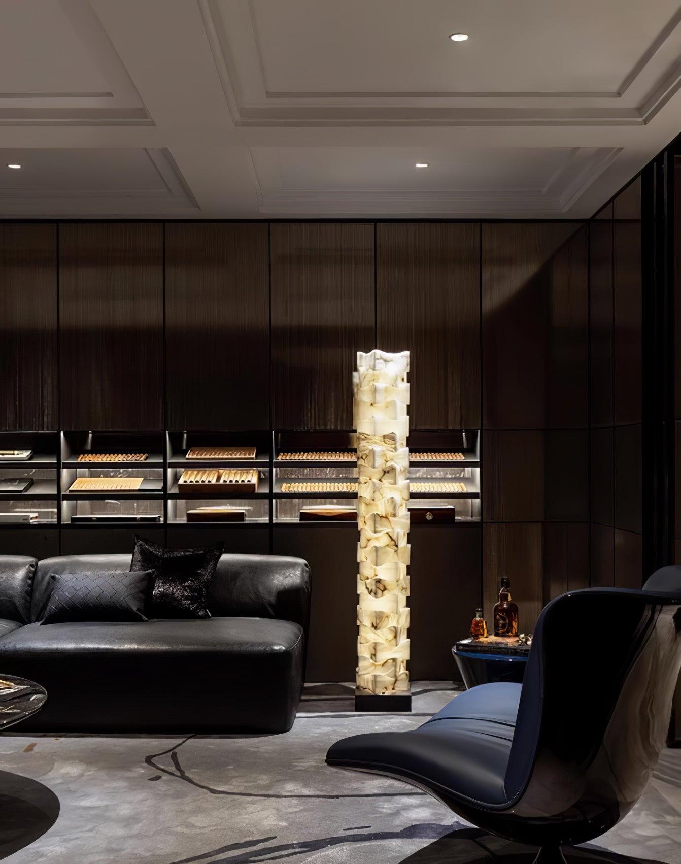 Sostix Alabaster Floor Lamp