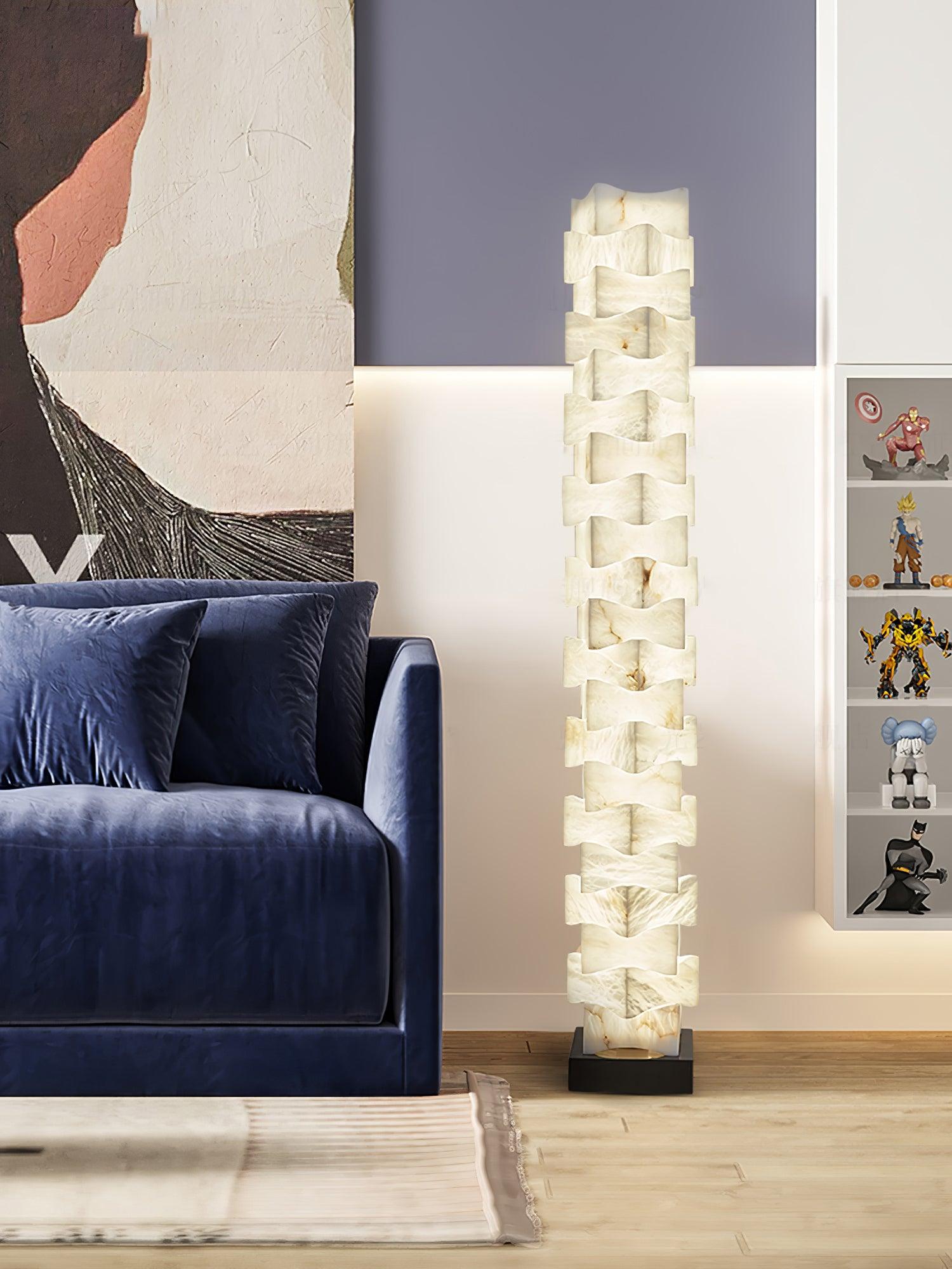 Sostix Alabaster Floor Lamp