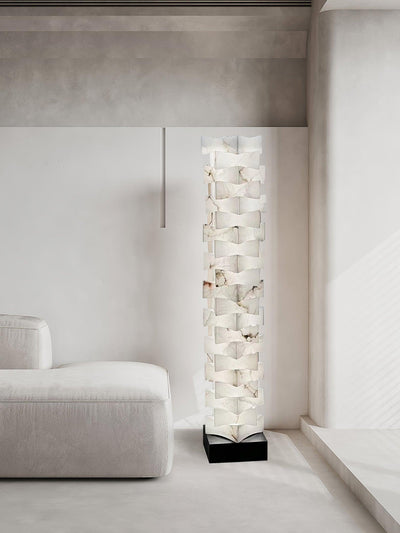 Sostix Alabaster Floor Lamp