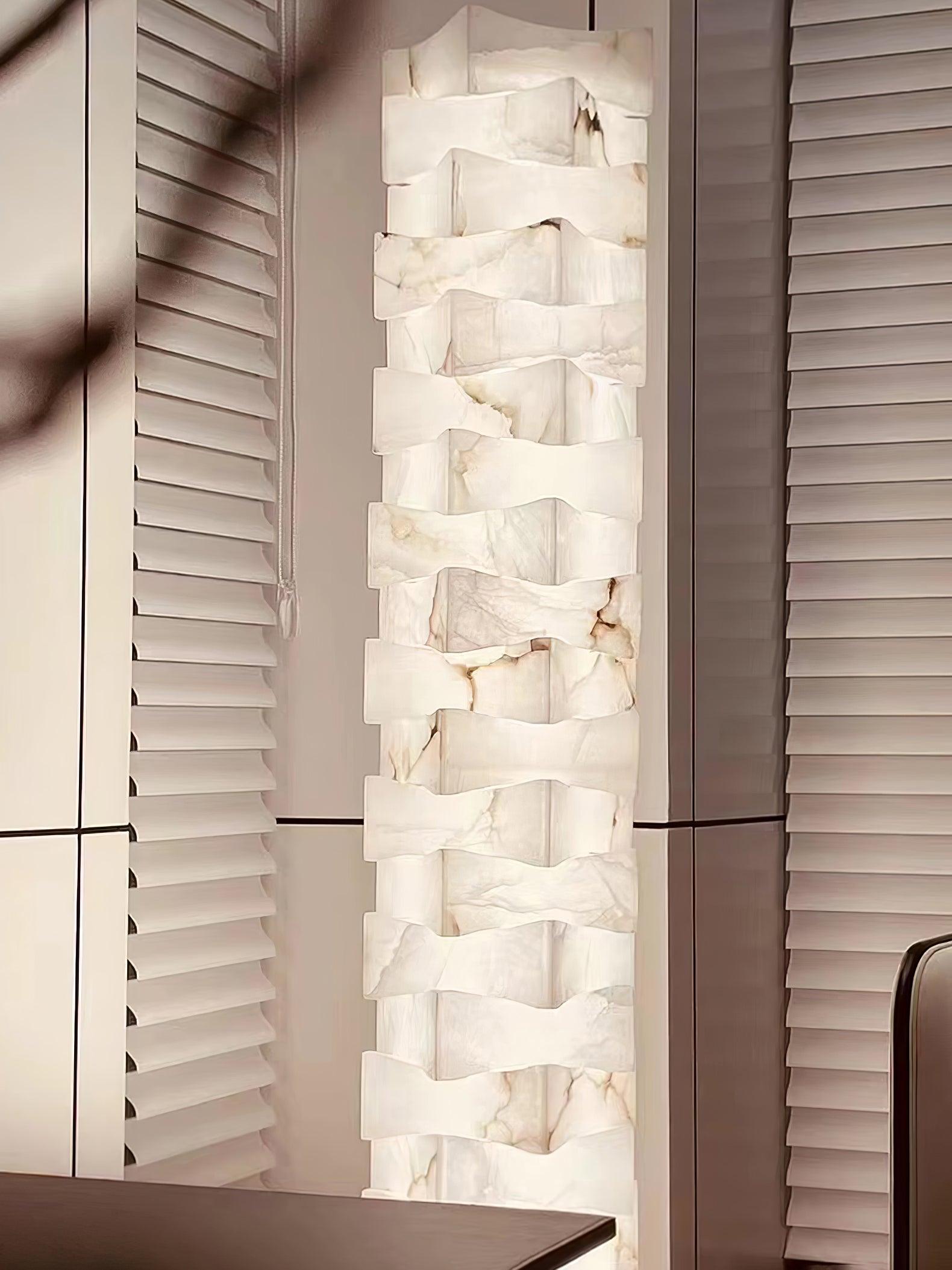 Sostix Alabaster Floor Lamp
