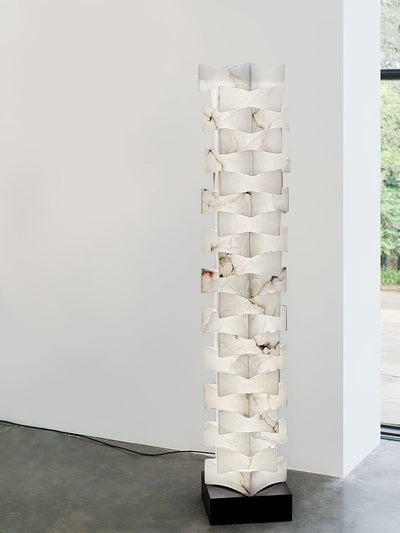 Sostix Alabaster Floor Lamp