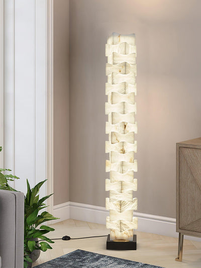Sostix Alabaster Floor Lamp